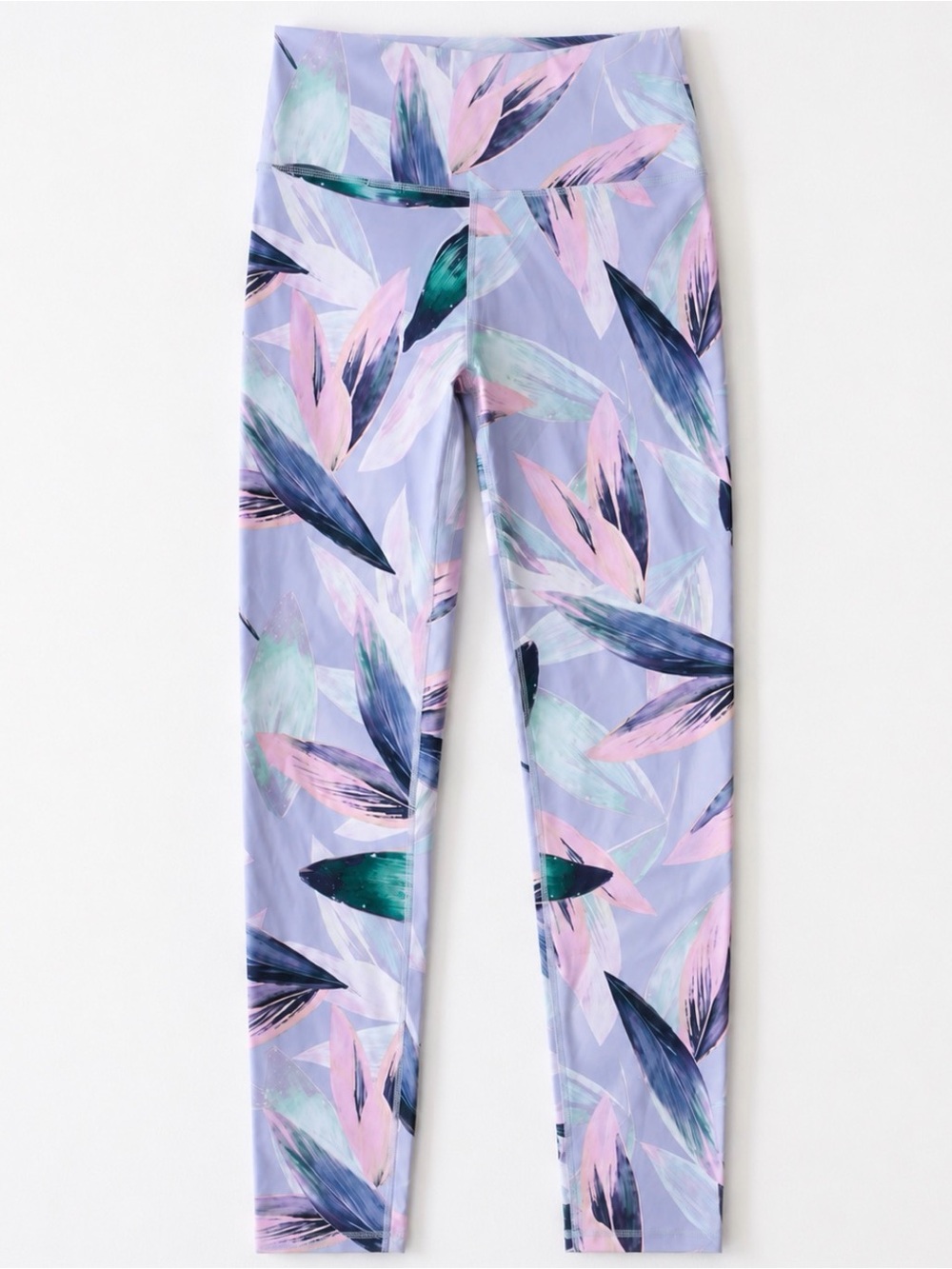 Fabletics Pastel Tropical Print Leggings – Size Small